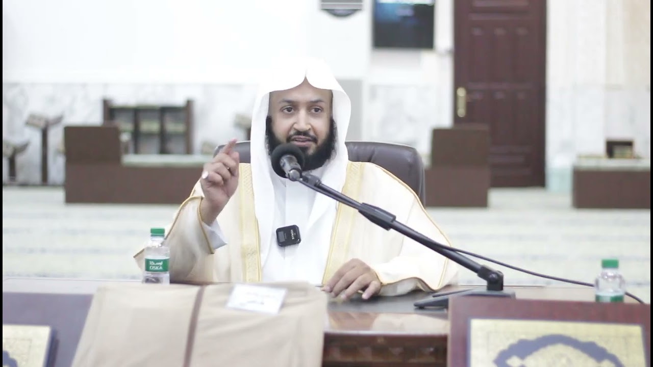 الشيخ/ فيصل بن عواض العتيبي - شرح حديث (سبعة يظلهم الله في ظله يوم لا ظل الا ظله)