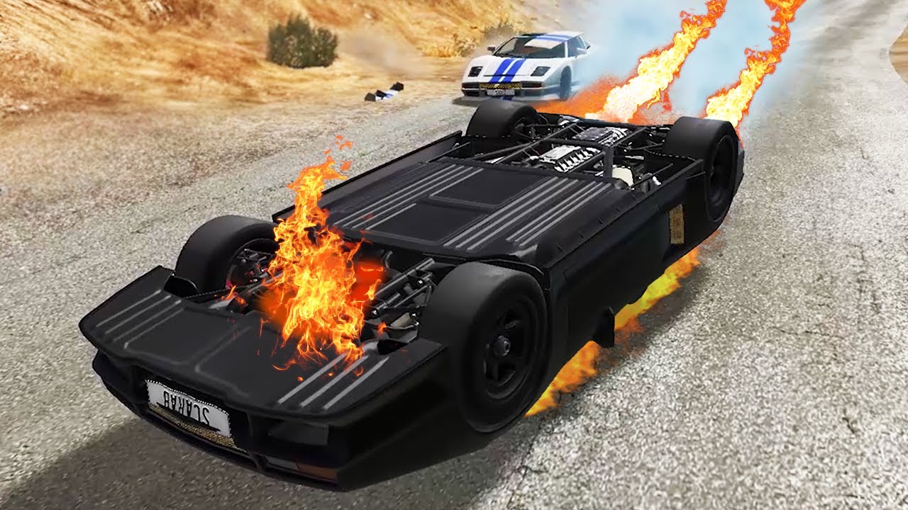 ДРУЗЬЯ КИНУЛИ МЕНЯ | Угарные погони в BeamNG.Drive