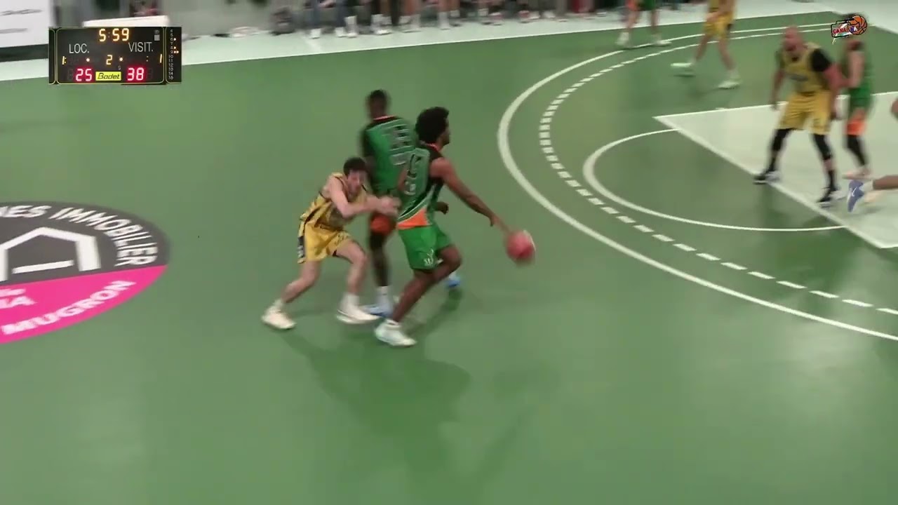 🏀 Coteaux du Luy trop inconstant subit une nouvelle déconvenue face à Garonne AvenirBasket