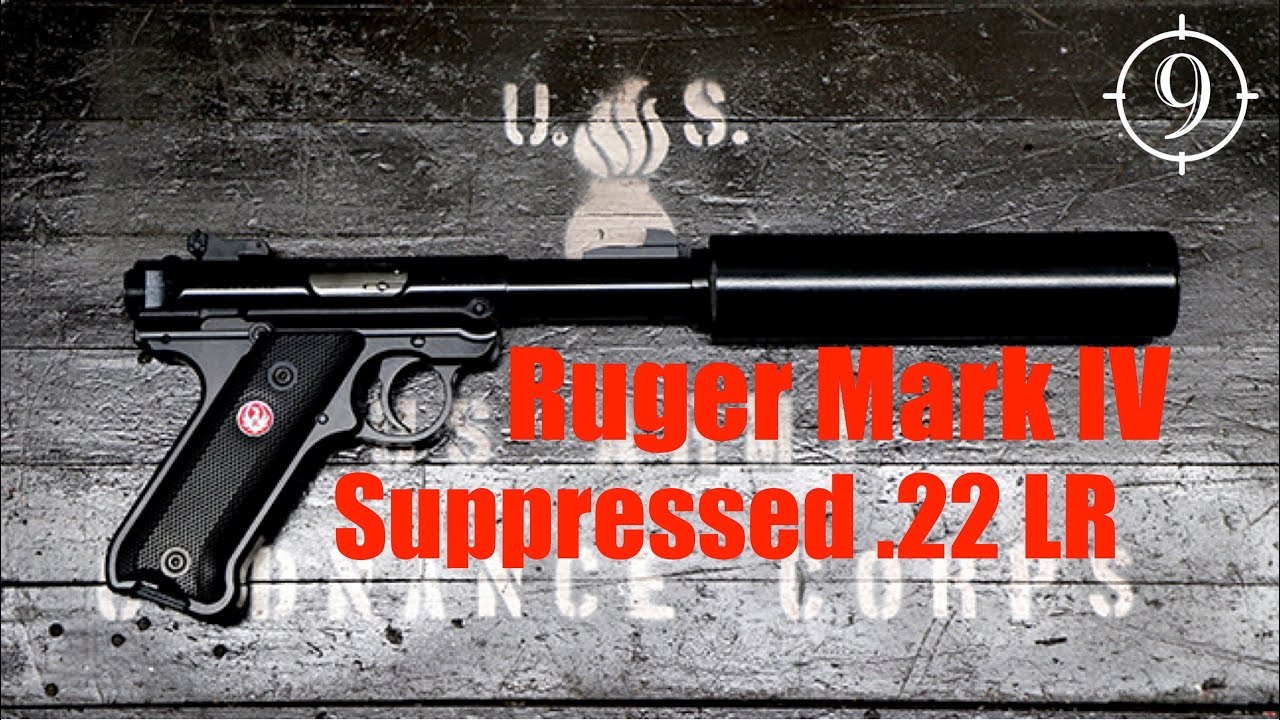 Обзор пистолета Ruger Mark IV Tactical Suppressed .22LR (Hitman's Krugermeier) 22