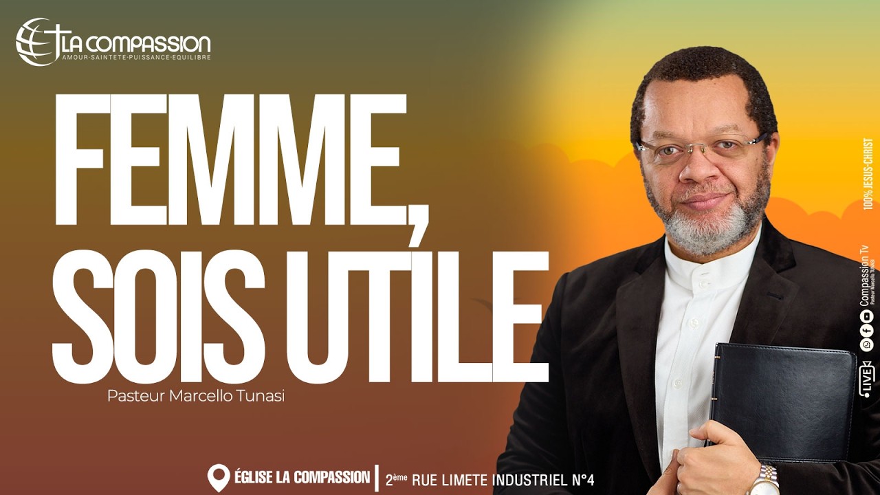 FEMME, SOIS UTILE - PAST MARCELLO TUNASI _ CL&Eacute; 2026 _ JEUDI 09.04.2026
