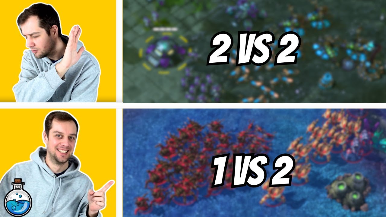 1 Protoss Grandmaster vs 2v2 Ladder | StarCraft 2