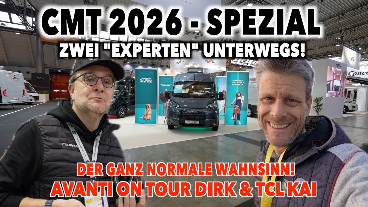 CMT 2026 -ZWEI VERRÜCKTE, EINE MESSE! Mit Avanti on Tour unterwegs | Bierernst? Der andere Rundgang!