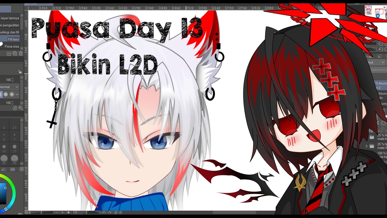 🔴[Ngabuburit] Day 13 kita lanjut bikin l2d