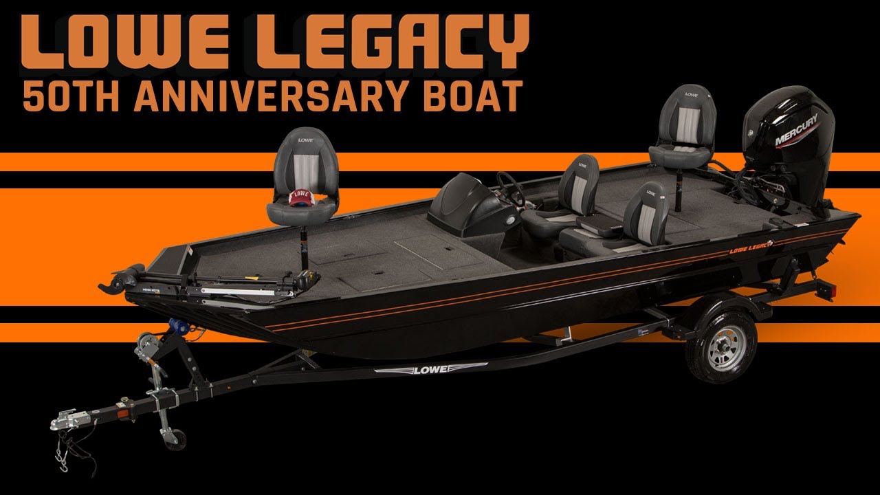 Lowe Legacy 50th Anniversary Fishing Boat