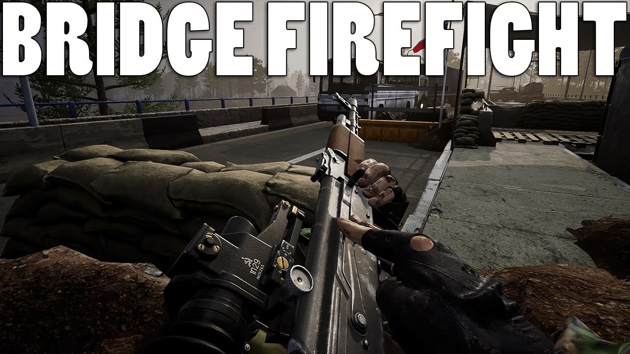 We setup a Brutal Squad size Bridge Ambush...
