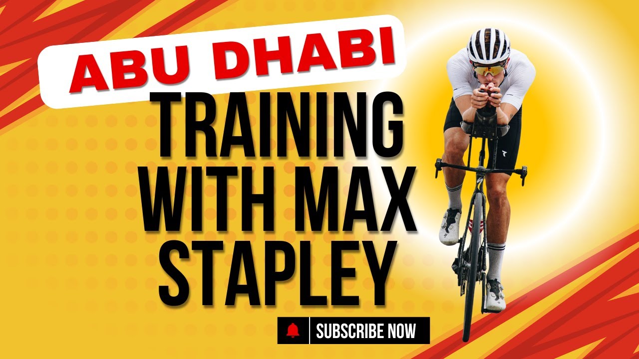 A Day of Training with Max Stapley in Abu Dhabi 🇦🇪 | Swim, Run & Heat Training!