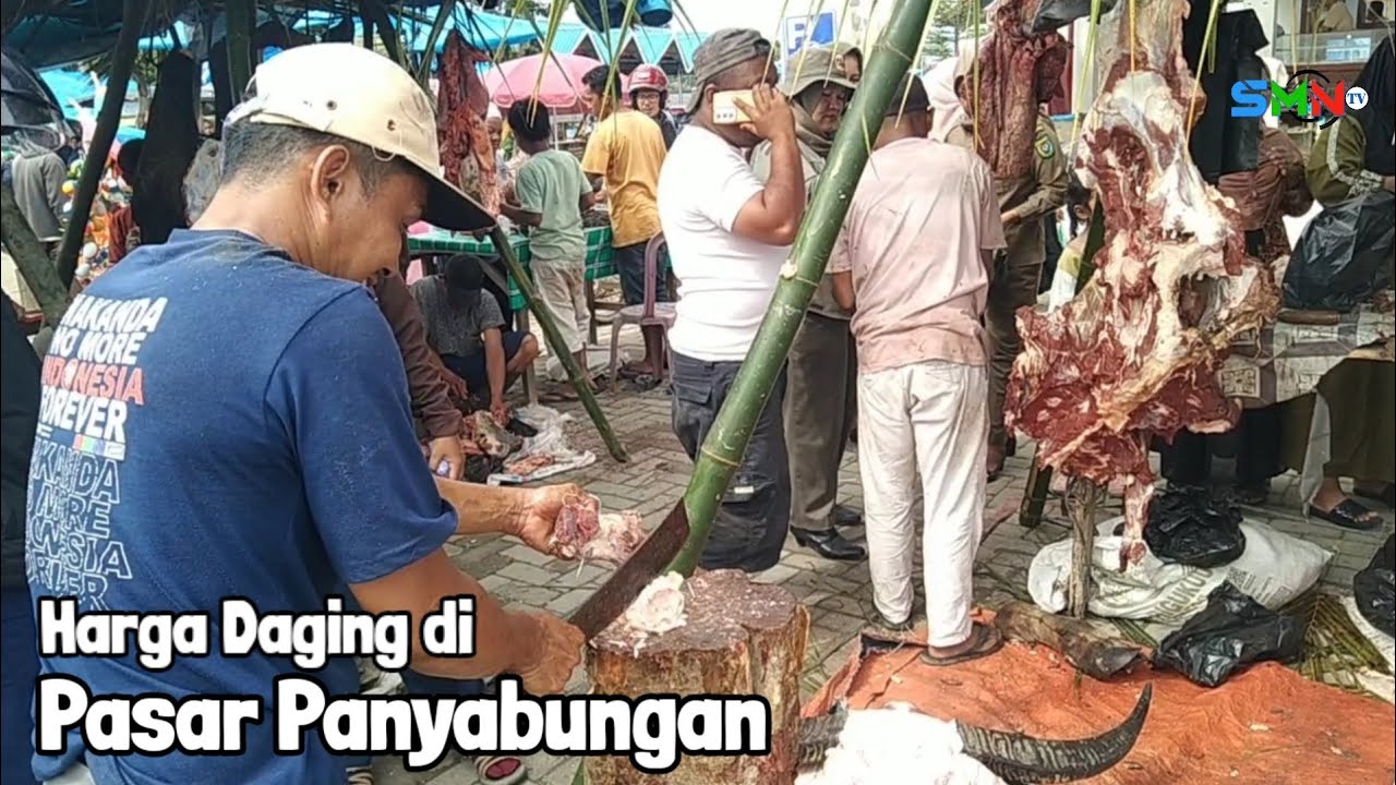 Harga daging di Pasar Panyabungan menjelang Ramadhan 1447 Hijiriah 