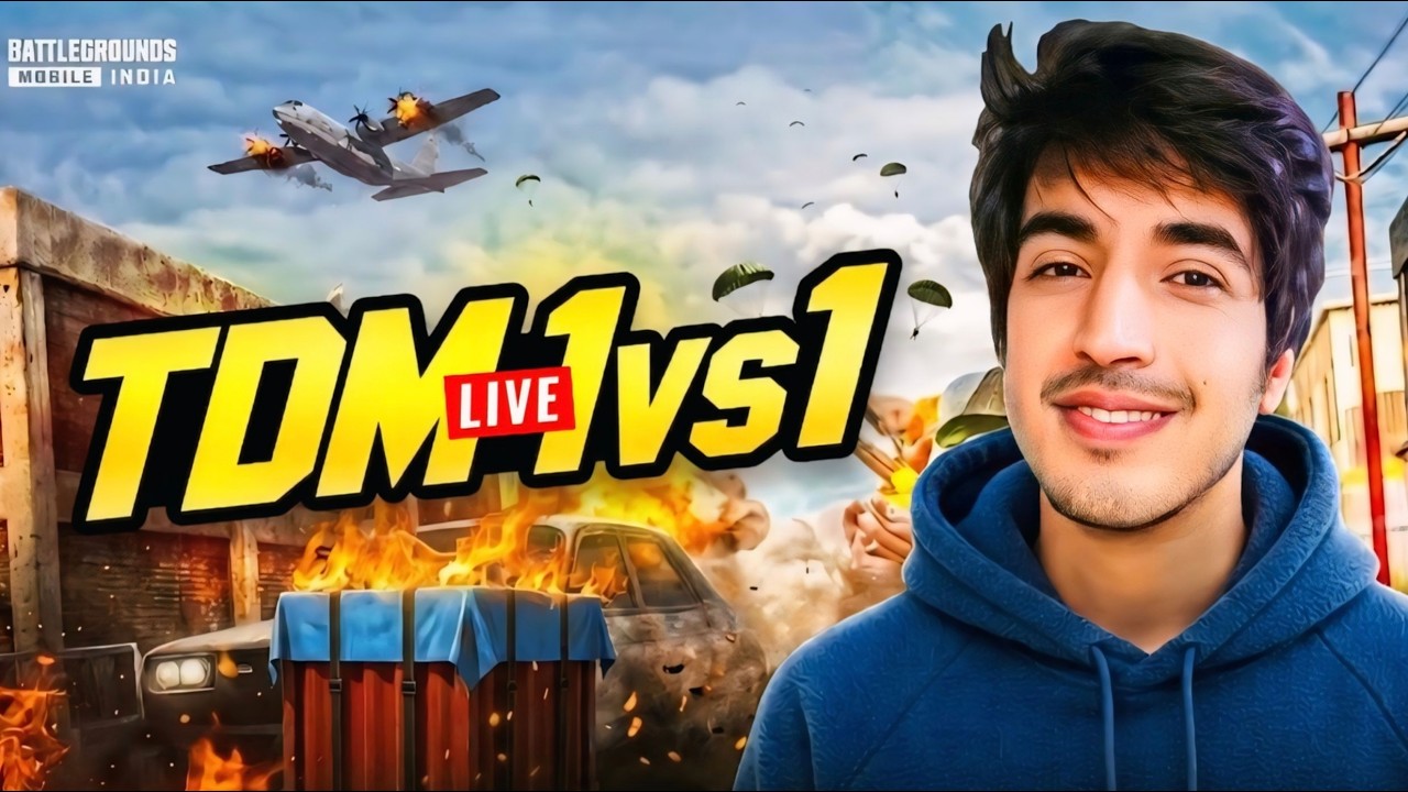 BGMI LIVE 1v1 TDM CUSTOM ROOM🔴| WARNING❗ ONLY PRO PLAYERS ⚠ 😎🚀 #bgmilive #shortsfeed #bgmicustomroom