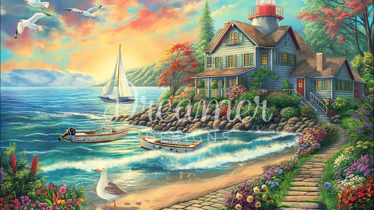 Unboxing 2 Dreamer Designs diamond paintings