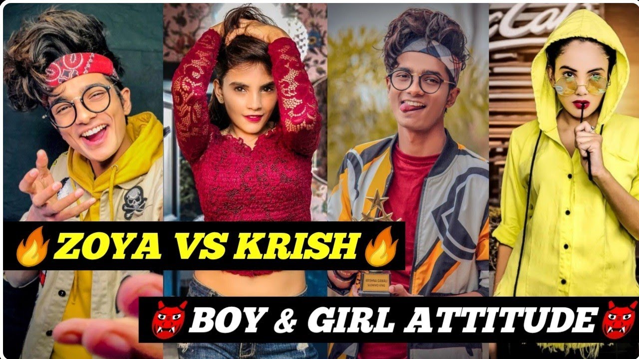 SLOMO VIDEO NEW REELS BOY VS GIRL|Zoya Jaan Vs Krish Gawali| Instagram Reels