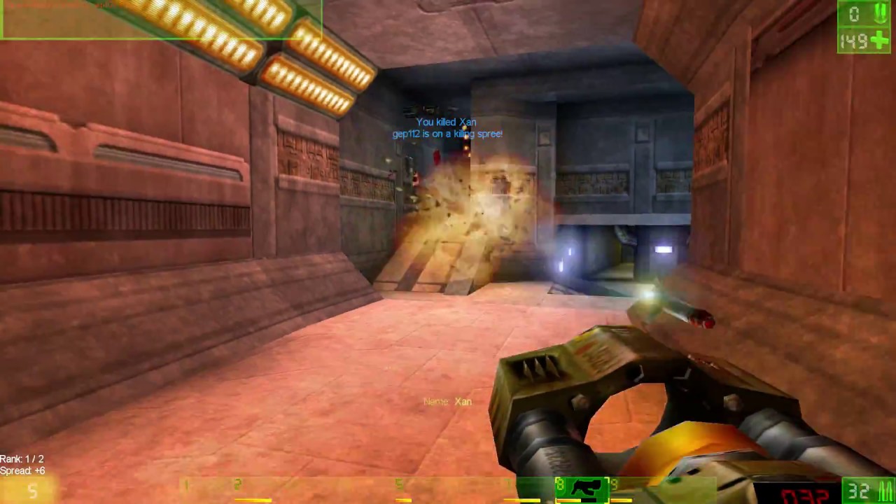 Unreal Tournament - Hyperblast (Godlike, No Deaths)