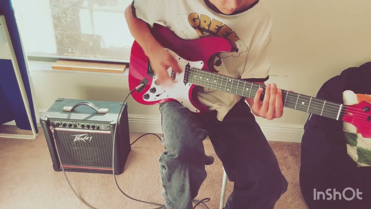 Green Day-Basket Case Electric guitar cover