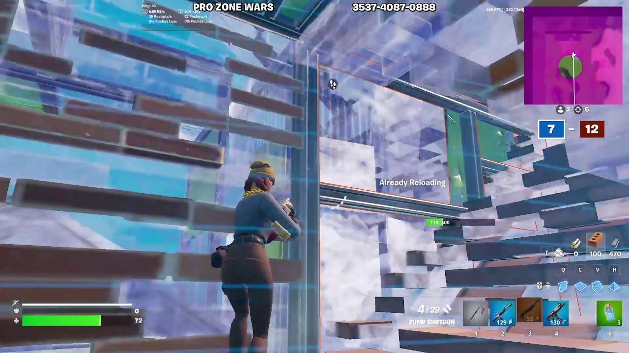 Warming up for div 5 (Fortnite)