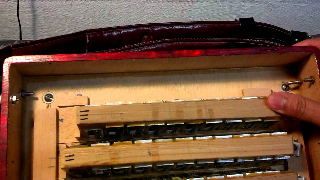 Pre Corona reed blocks in a Corona II