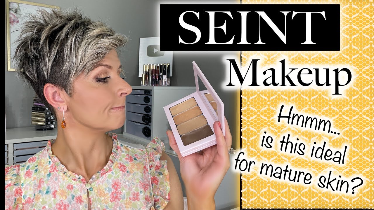 Seint Makeup ~ Full Review & Demo | Over 45 Less Than Perfect Skin