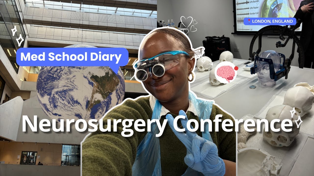 Come With Me to a Neurosurgery Conference in London | Med Student Vlog