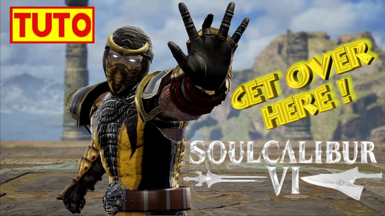 SOULCALIBUR 6 TUTORIAL : HOW TO MAKE SCORPION