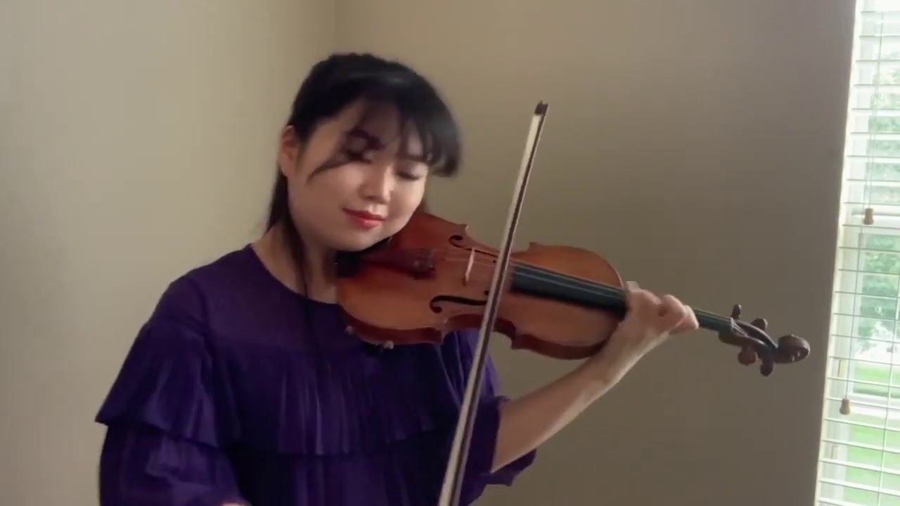 Violinist SooBeen Lee plays Paganini
