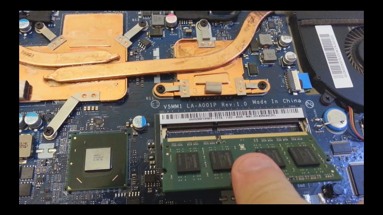 Easy Laptop/Notebook RAM Upgrade Acer R7-571 572 from 4GB to 8GB Memory