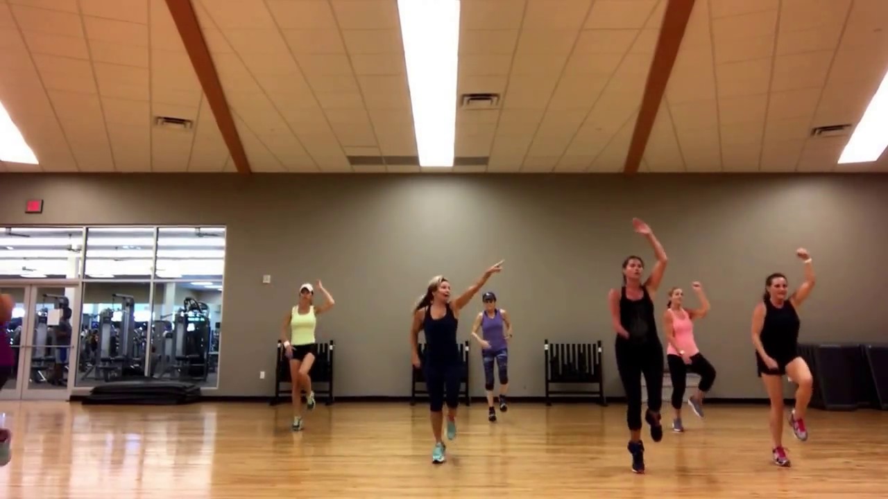 High-Low Impact Aerobics class with Eve Beardall. One hour of Cardio