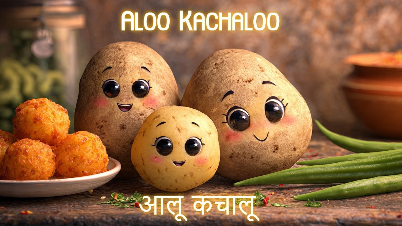 Aloo Kachaloo Beta Kahan Gaye They| Popular Hindi Song|आलू कचालू बेटा कहाँ गए थे | Kids Rhyme | Kids