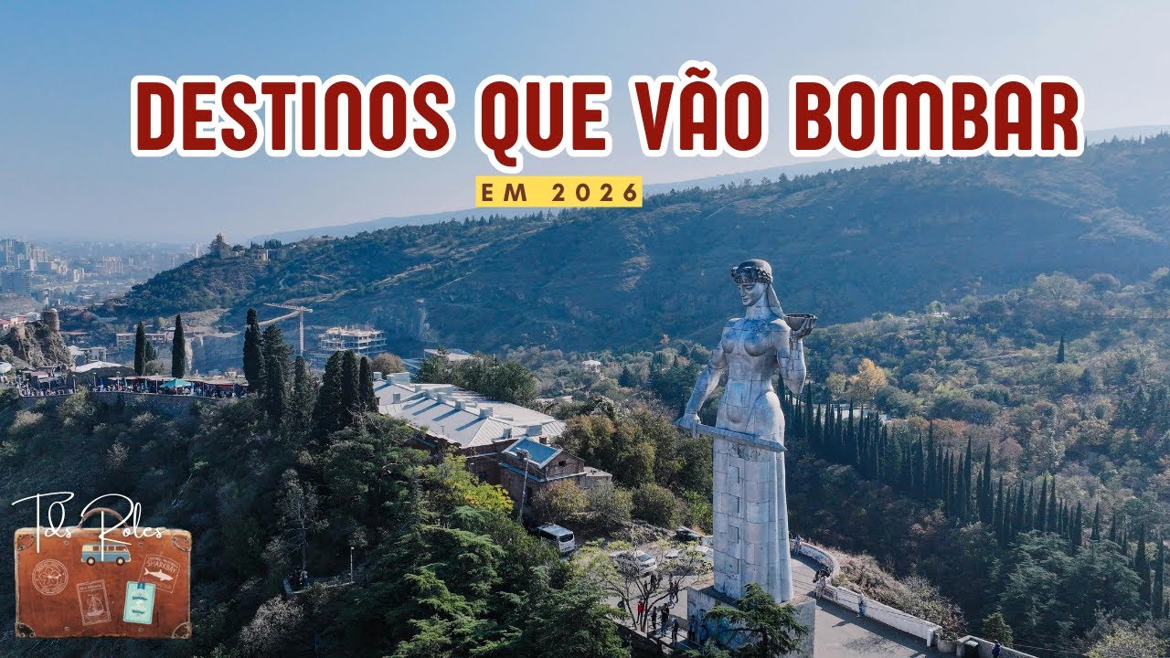 06 DESTINOS QUE VÃO BOMBAR EM 2026