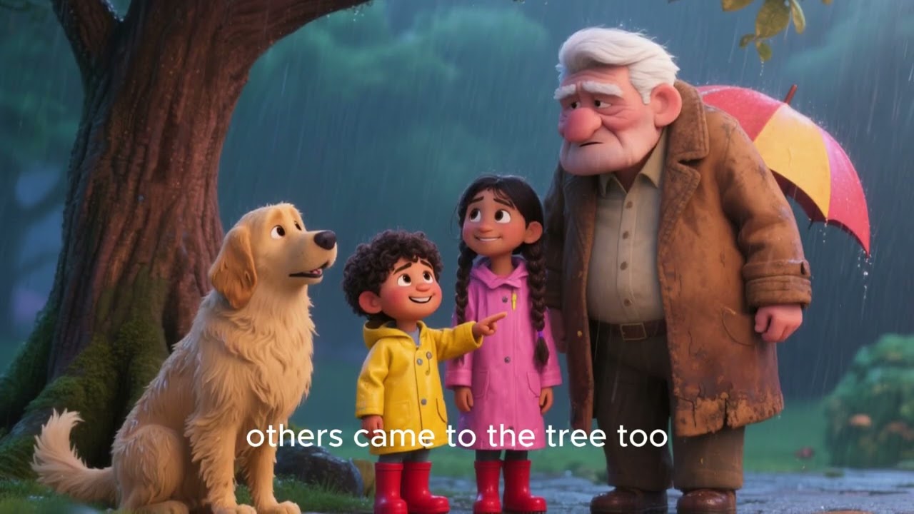 The Umbrella Tree | Moral Story #cartoonstories #shortstories #viralstories #English #usa