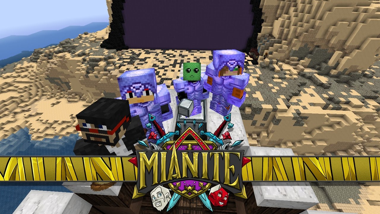 Minecraft: Mianite - Destroying Sparkles House & Fixing The Realm Portal! [99]