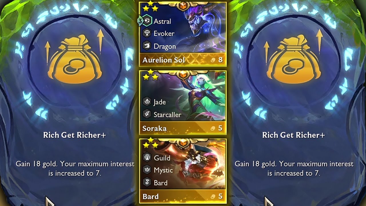 RICH GET RICHER IS A GUARANTEED FIRST PLACE | Teamfight tactics TFT