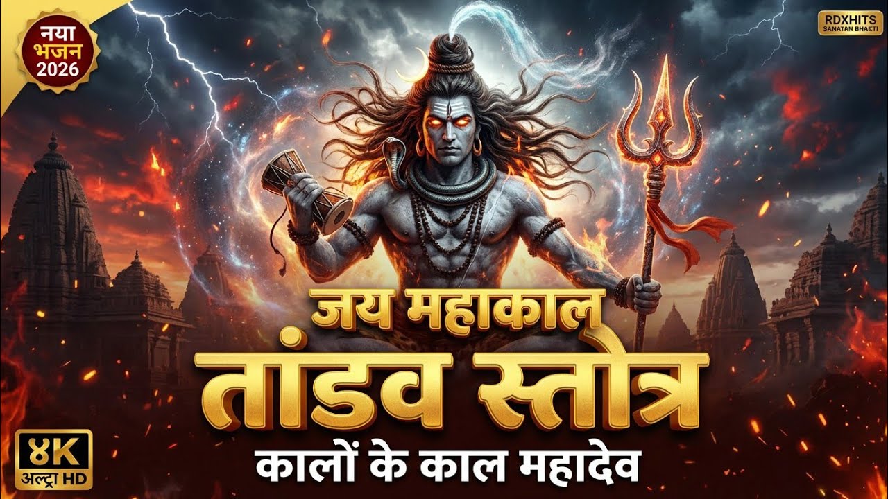 Original Shiva Tandav Stotram | जय महाकाल तांडव | Shiv Bhajan 2026 | Om Namah Shivaya