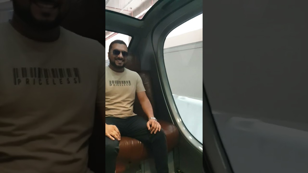PRT - Personal Rapid Transit Driverless Pods | Masdar City Abu Dhabi Operated by Solar Energy