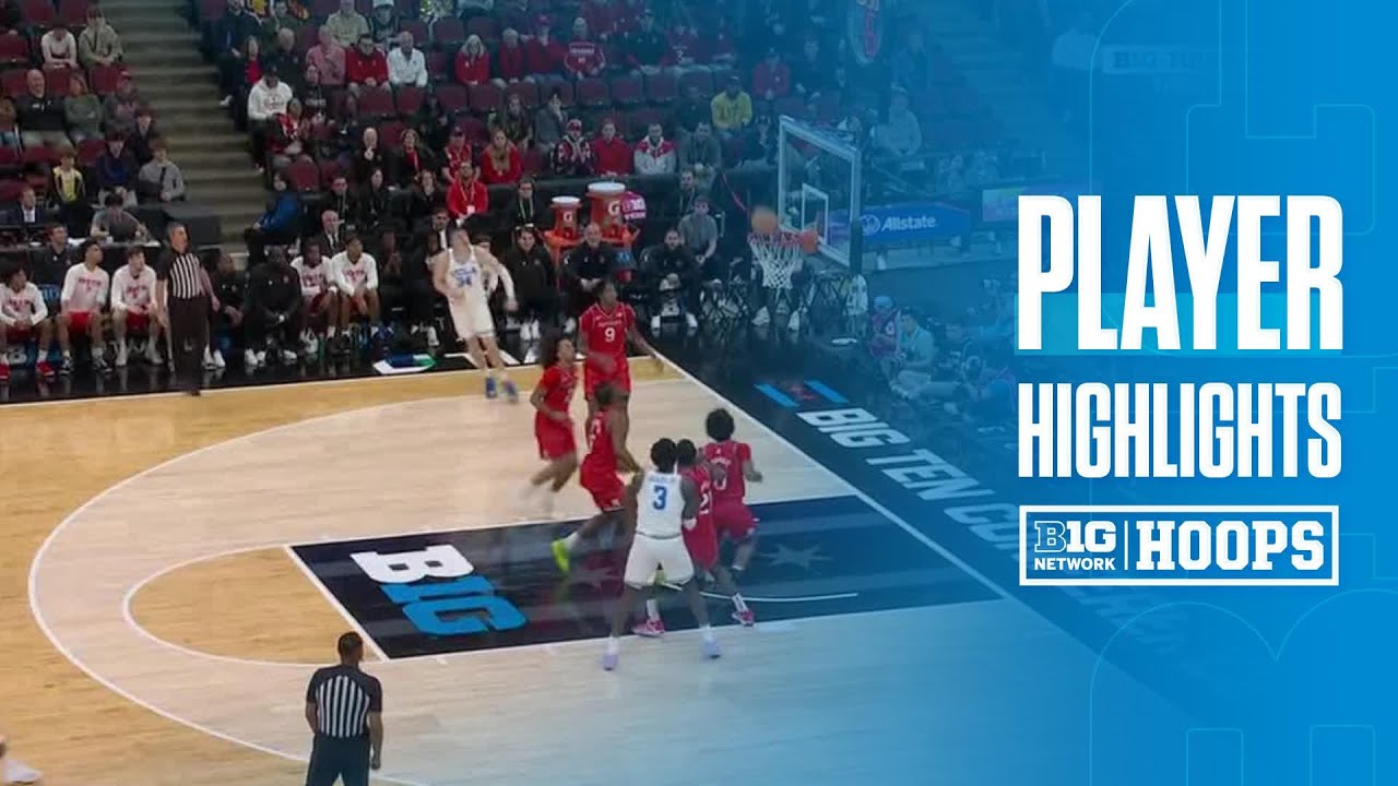 Tyler Bilodeau Highlights vs. Rutgers | UCLA Basketball | 03/12/2026