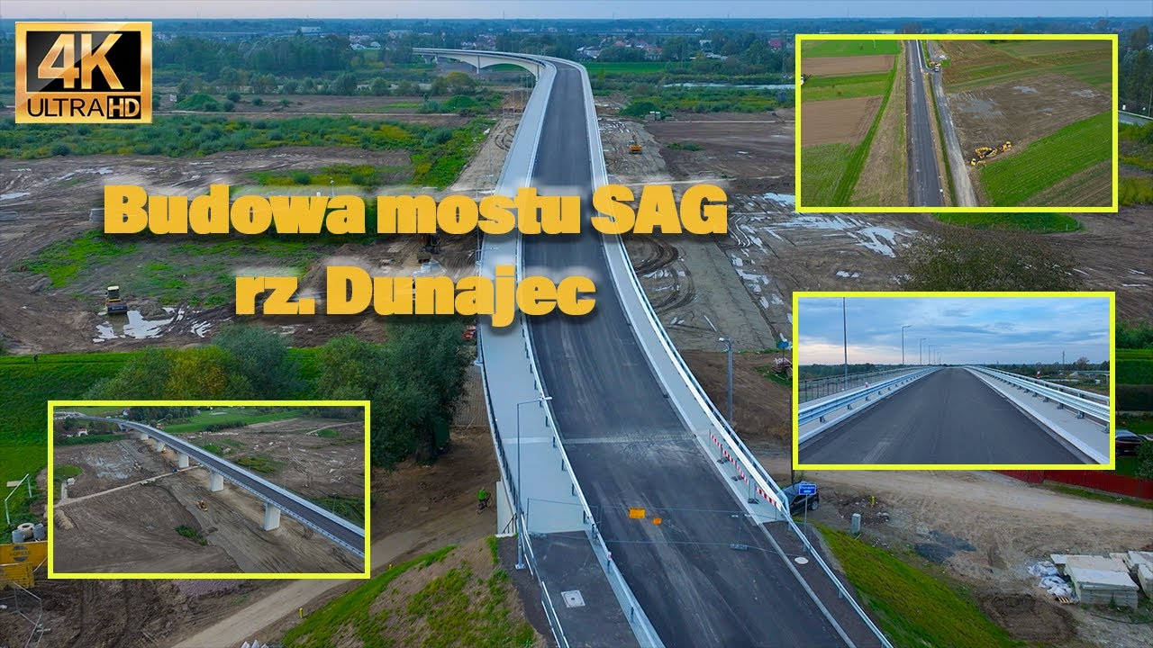 Budowa mostu SAG | Tarnów - powiat | EAZ bridge under construction | Finishing touches