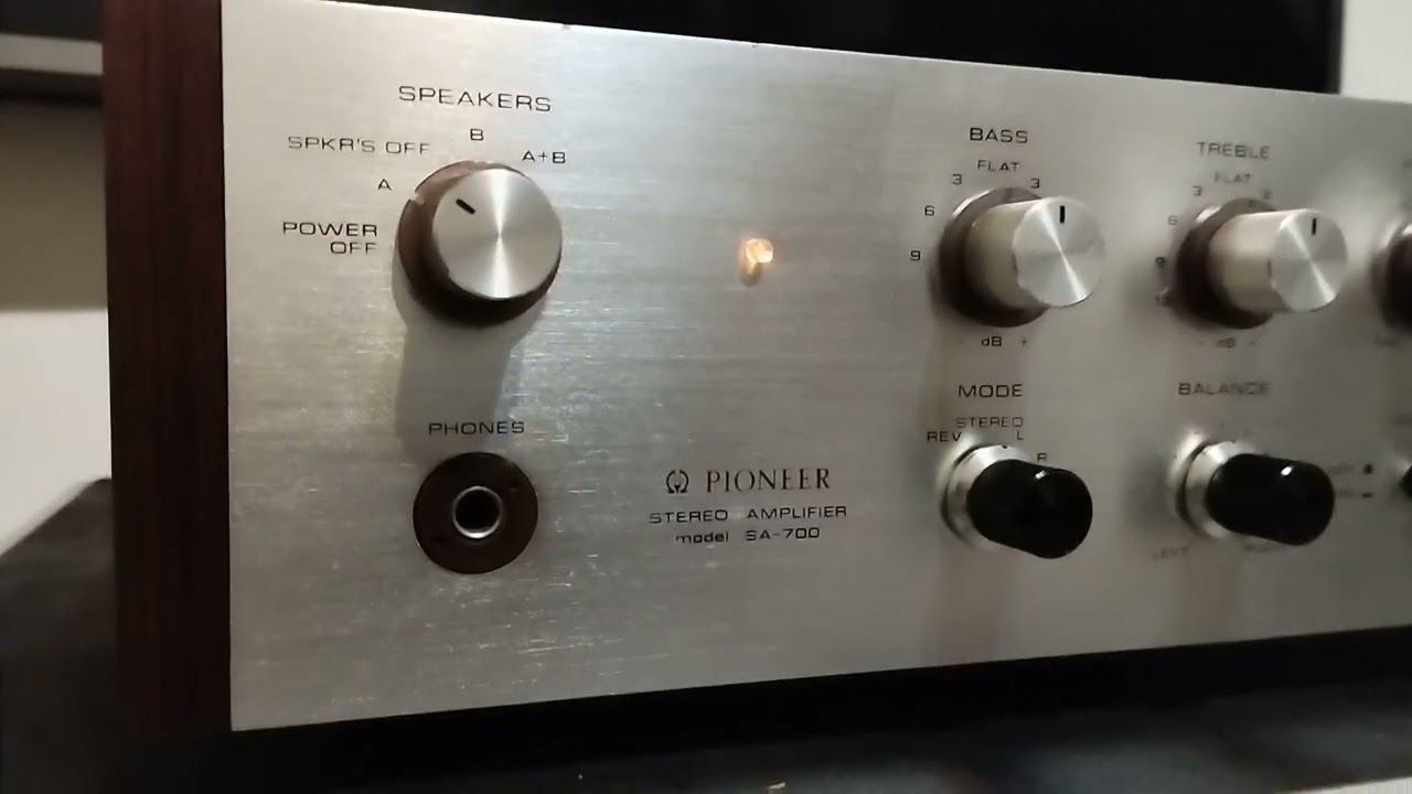 PIONEER SA-700 AUDIO DEMO