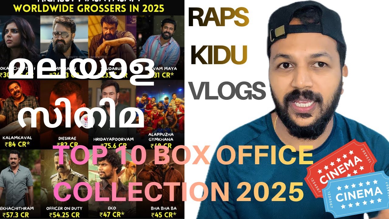Top 10 Box Office Collections of Malayalam Movies in 2025 🎦 🎬 