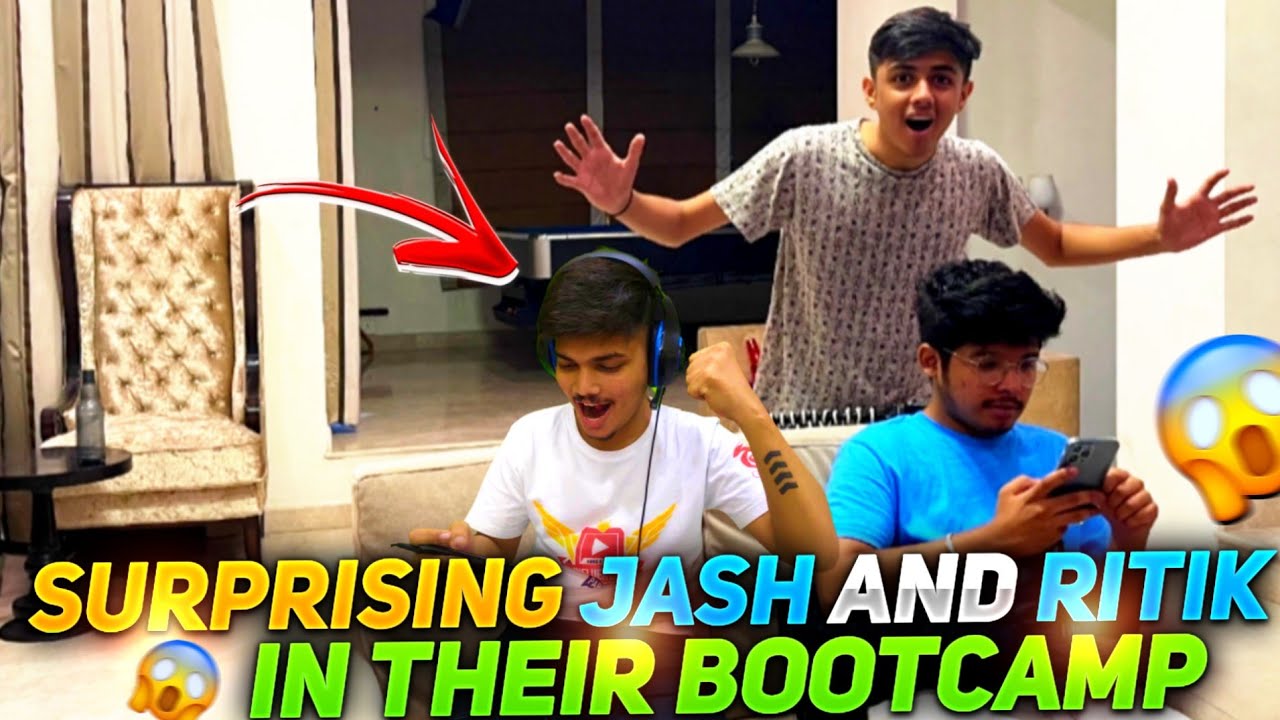 Surprising Ritik And Jash In Their New Bootcamp - Insane Reaction😱 Tsg Members In  Bootcamp