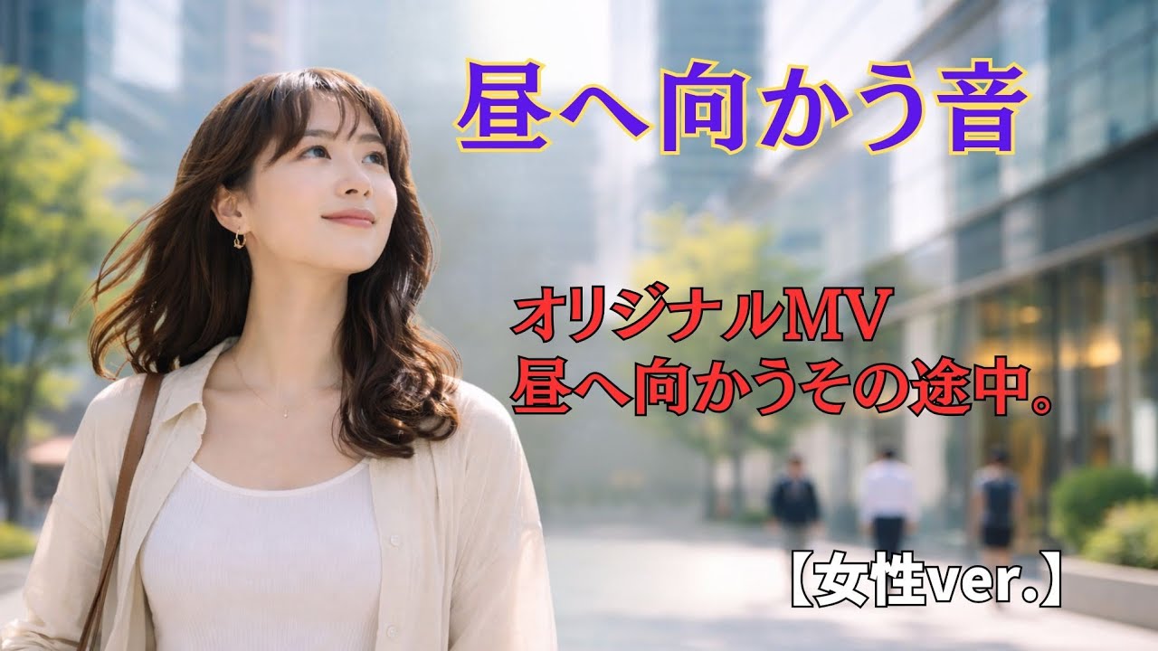 昼へ向かう音｜日常に揺れるグルーヴMV【女性ver.】