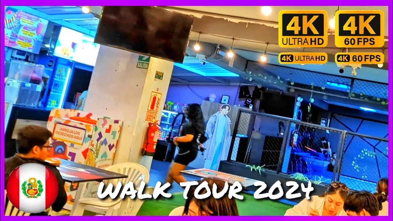 🇵🇪 CENTRO COMERCIAL ARENALES es IMPRESIONANTE / Walk Tour 4K UHD Lima Perú 2024