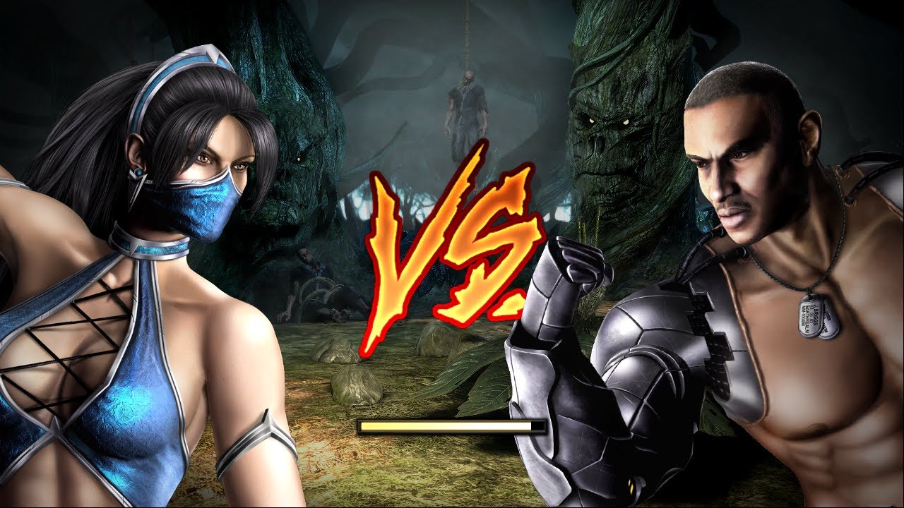 KITANA VS JAX mortal kombat (⌐■_■)😎🧜‍♂️