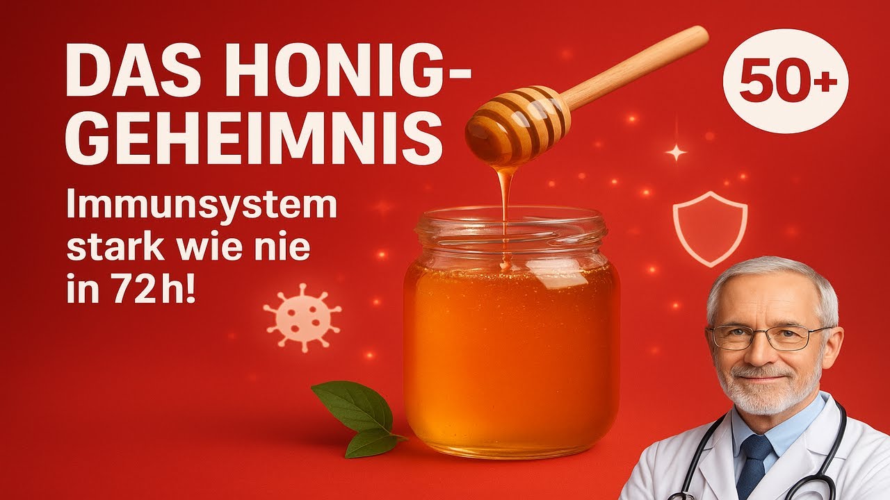 Das Honig Geheimnis - Immunsystem stark in 72h! Über 50 🍯🌿