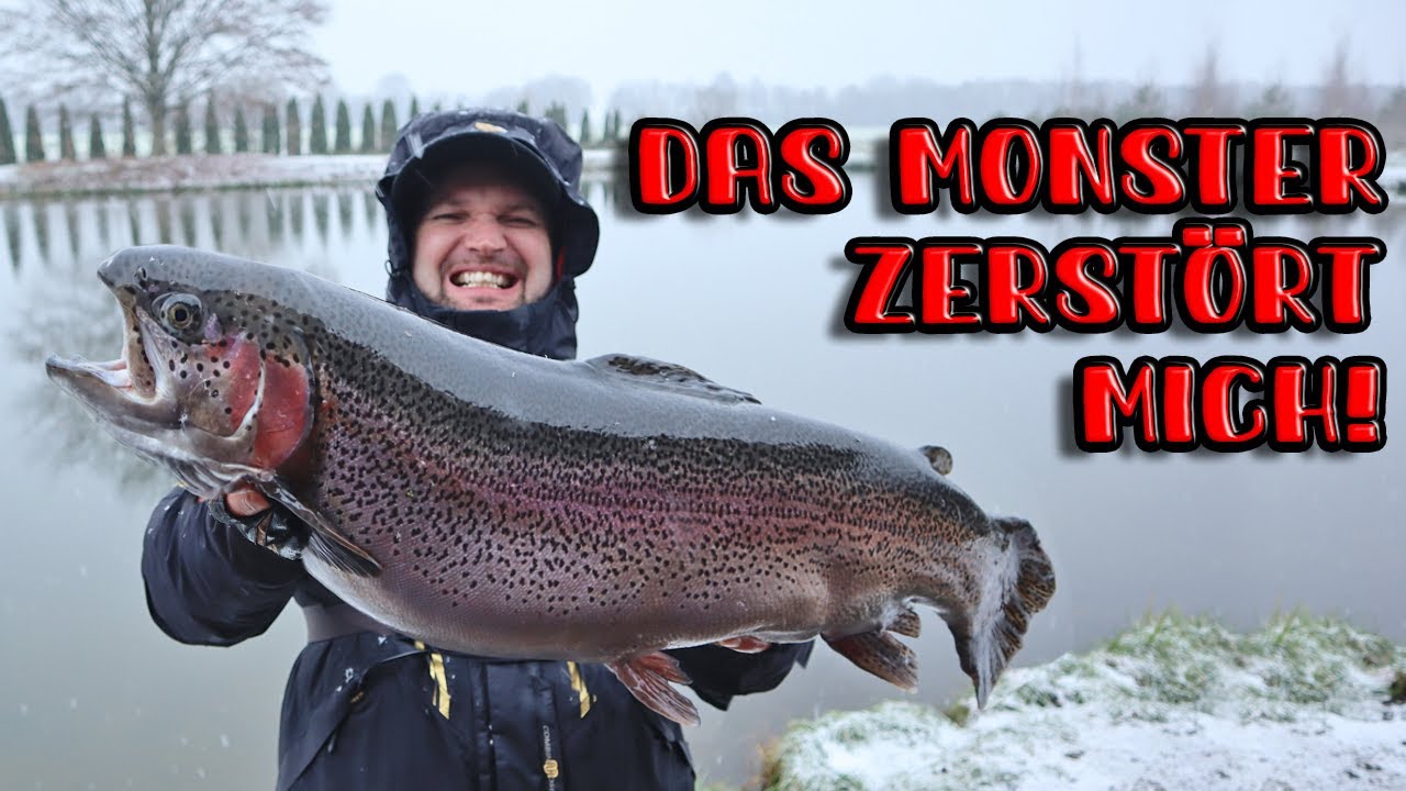 Dieser Fisch bringt Gerät & Mich an die Grenzen | Forellenangeln im Winter