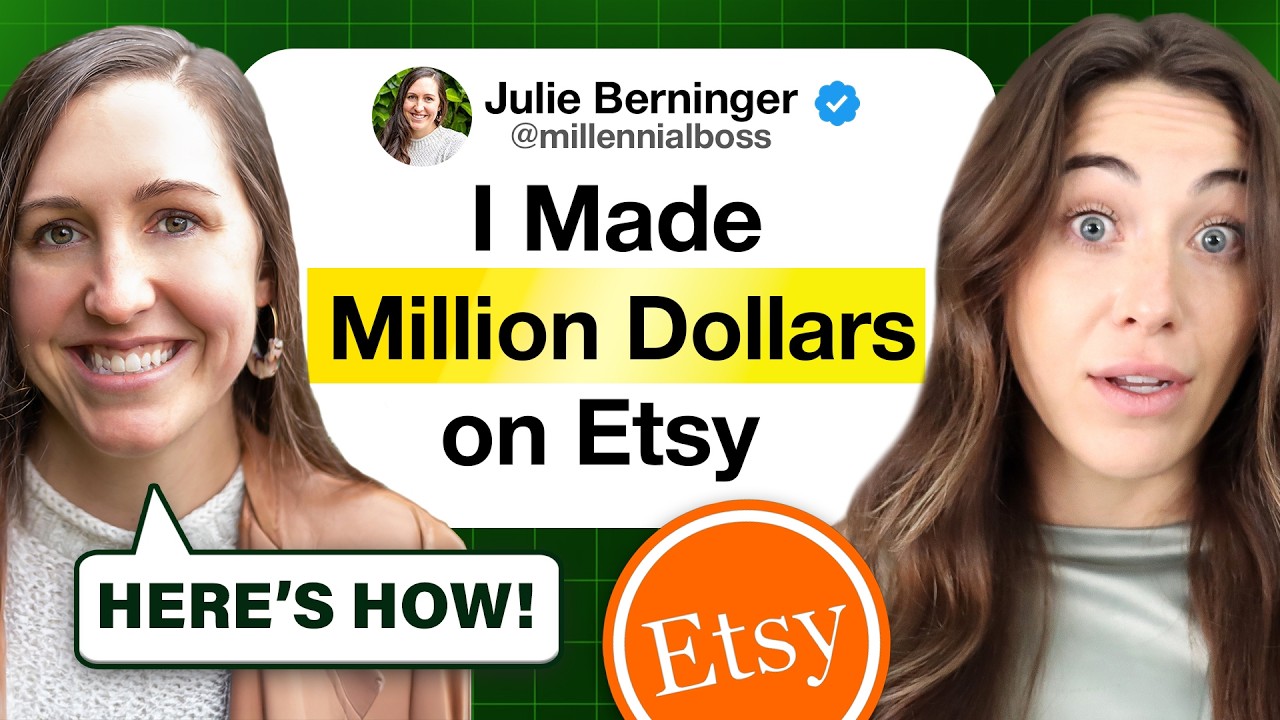 Her Etsy Students Earned $3.3 Million in Digital Downloads | Ft. @GoldCityVentures