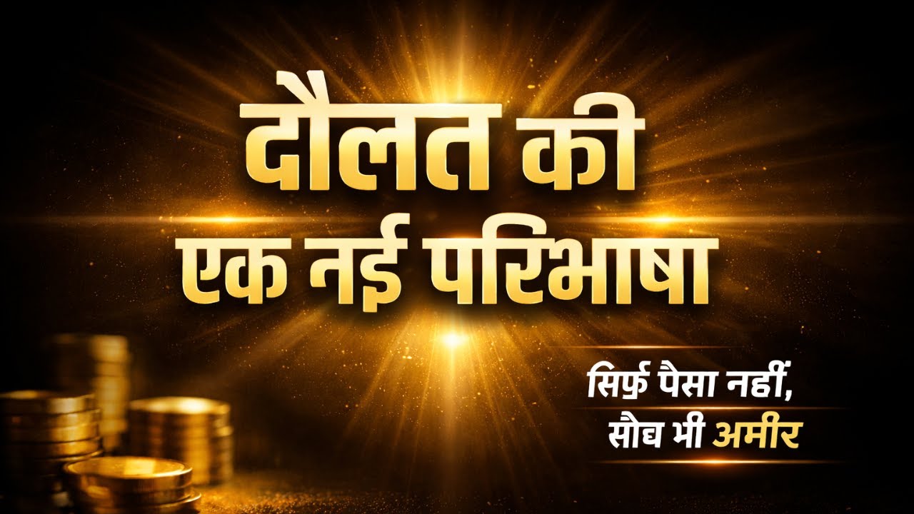 दौलत की एक नई परिभाषा | Motivation