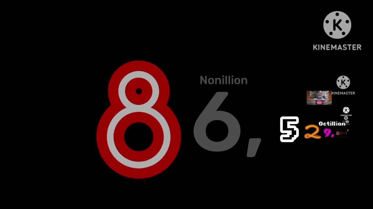 ¡¡¡Numbers 0 to 1 Decillion!!! ¡¡¡100K Likes!!!