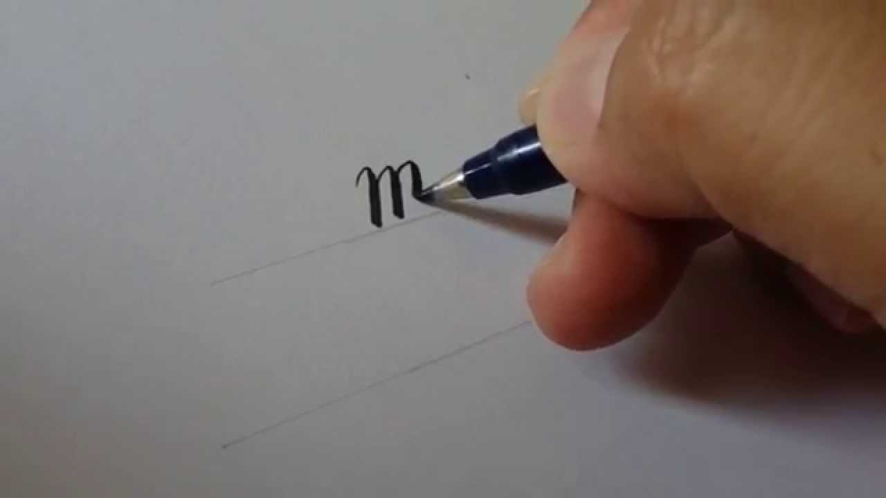 Practicing drills with Tombow Fudenosuke - Hard Blue Body