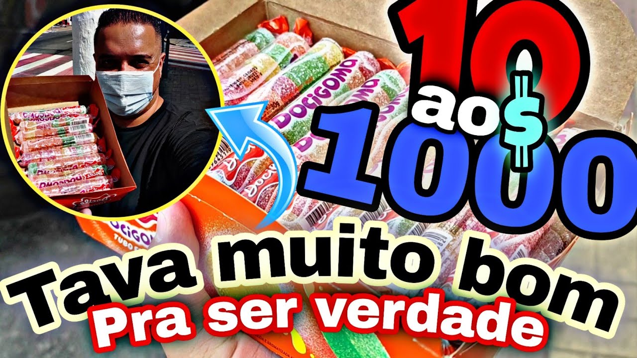 VENDER JUJUBA NA RUA DA DINHEIRO ( #11Dia 10 aos 1000 )
