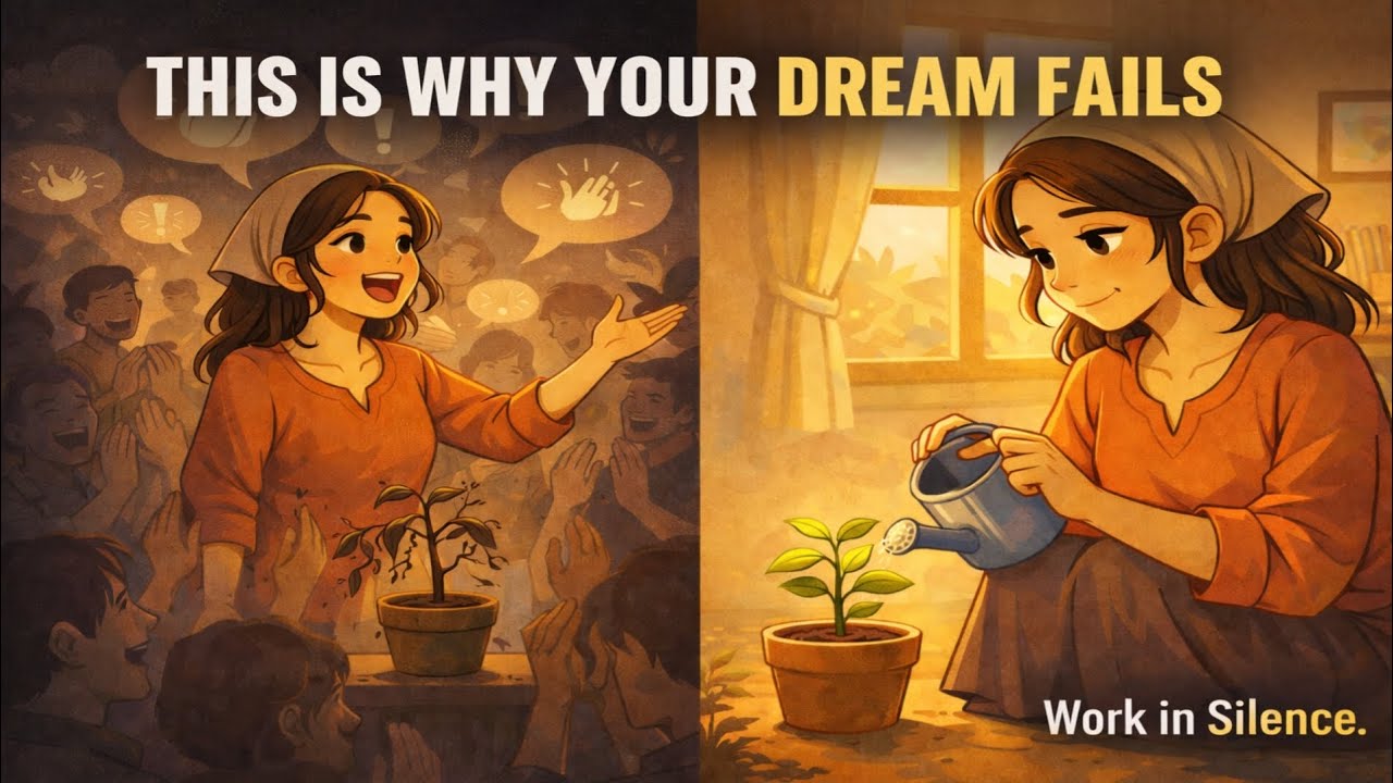 This Is Why Your Dreams Fail — The Power of Working in Silence