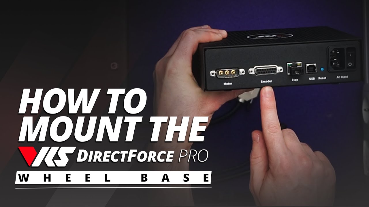 How To Mount the VRS DirectForce Pro Wheel Base