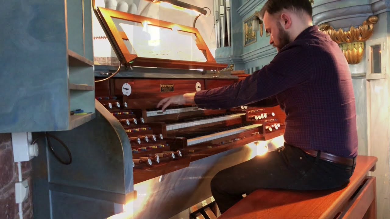 J. Brahms: Mein Jesu, der du mich Op. 122 No. 1. Henrik Berg, organ.